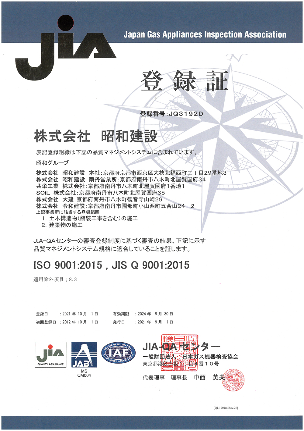 ISO9001